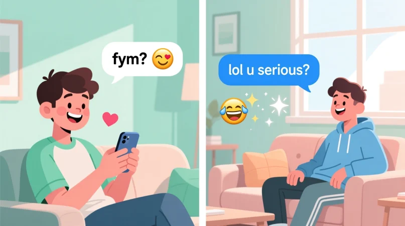 Examples of FYM in Conversation