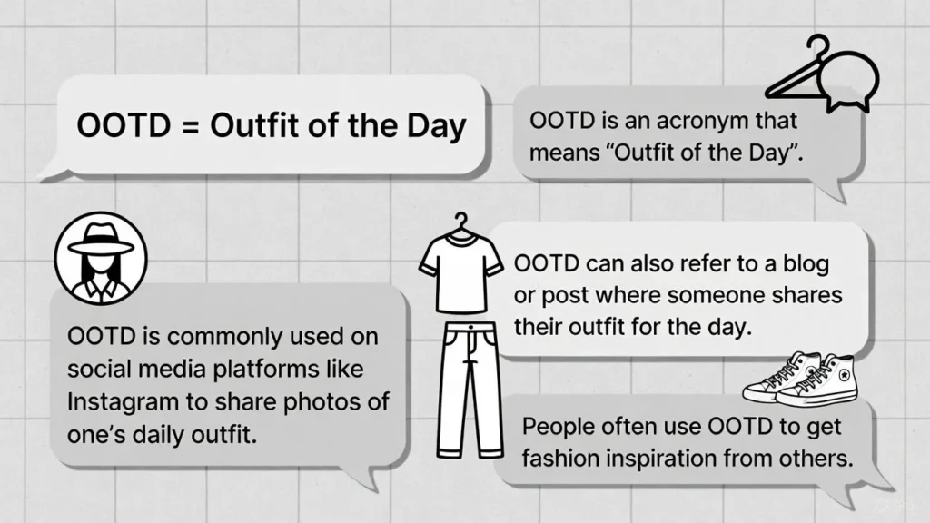 OOTD Mean in Text