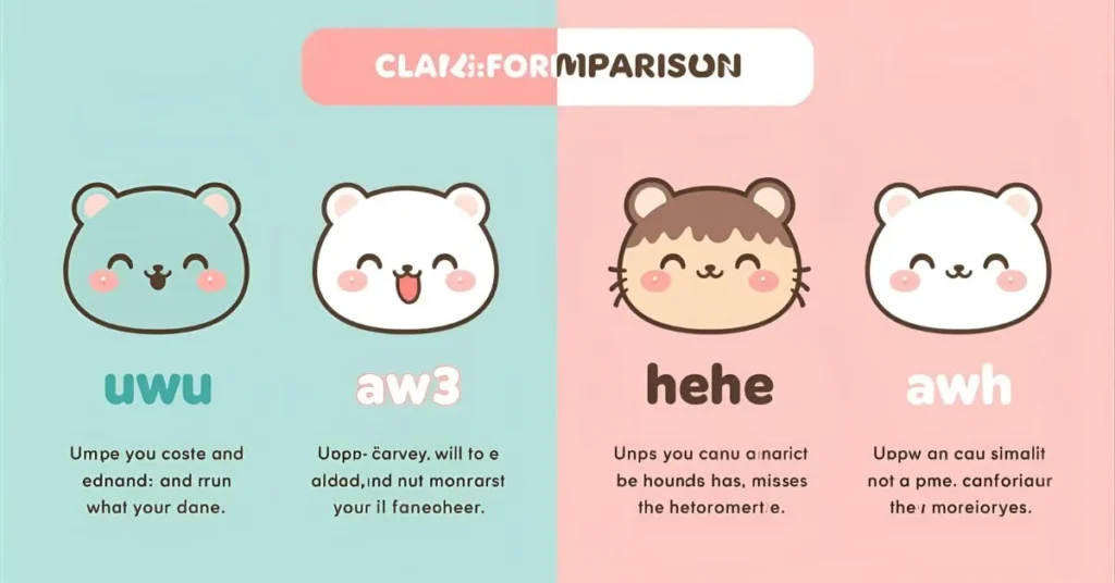UWU Similar Slang Words or Alternatives