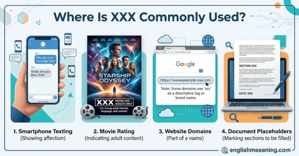 XXX Commonly Used