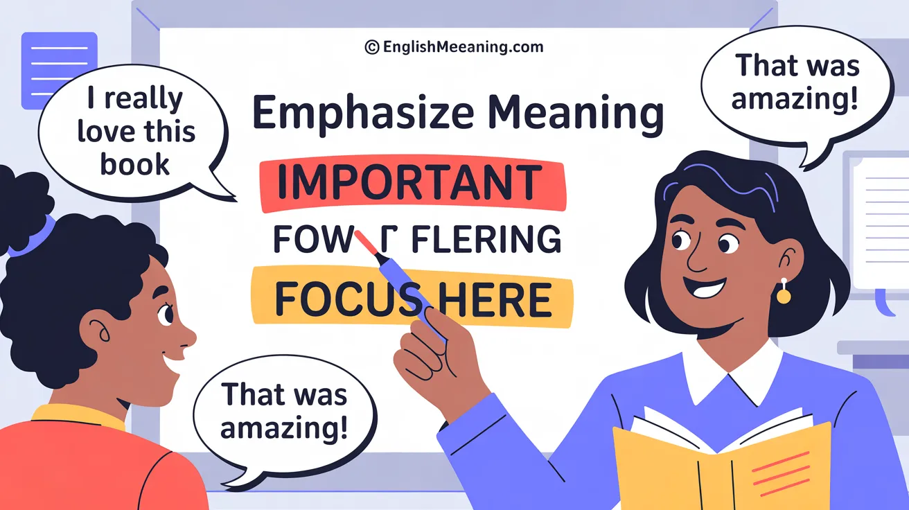 Emphasize Meaning