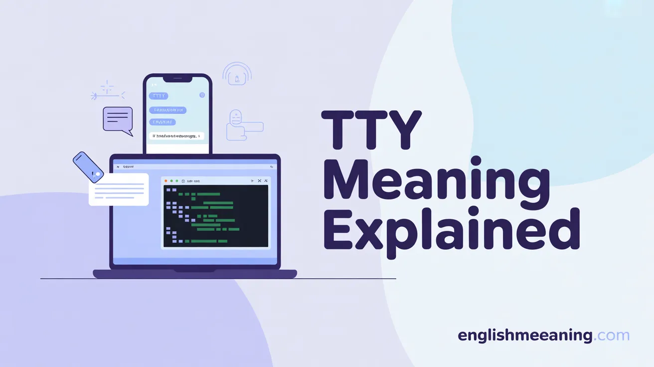 TTY Meaning