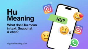 hu meaning
