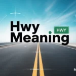 hwy meaning