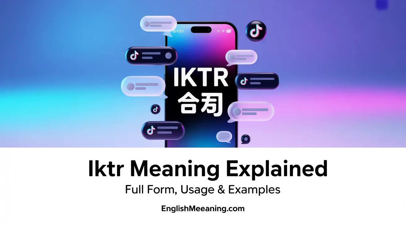 IKTR Meaning