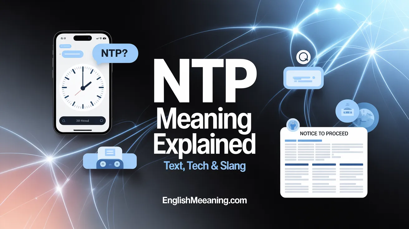 NTP Meaning